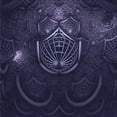 thumbnail image 1 of Ahgly Company Tapis d'Intérieur Lavables en Machine, Carrés de Transition, Pourpre Pervenche Profonde, Carré de 8', 1 of 7
