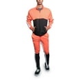 thumbnail image 6 of G-Style USA Men's Tri-Colored Track Suit Set ST5010-523 - Orange - Small, 6 of 6