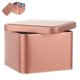 thumbnail image 3 of Metal Tin Square Tea Canister Portable Loose Leaf Tea Tin Box Empty Tin Box with Lid, 3 of 4