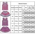 thumbnail image 2 of Disfraz de animadora Barbie para niñas de 3 a 10 años, disfraz de Halloween, camisetas sin mangas, Falda plisada, conjunto de uniforme para fiesta, 2 of 2