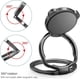 thumbnail image 3 of RV 2 Piezas (Negro + Oro Rosa) Soporte para Teléfono con Anillo, Soporte para Anillo para Teléfono Celular con Rotación de 360°, Soporte para Teléfono con Imán de Aleación de Zinc para Coche, 3 of 5