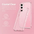thumbnail image 6 of for Samsung Galaxy S23 Plus Case, Glitter 3 in 1 Heavy Duty Cover Hybrid Hard PC Rugged Shockproof Bling Sparkle Full Body Protective Phone Case for Samsung S23 Plus 6.6", Pink, 6 of 18