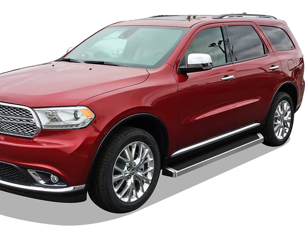 APS Running Boards Style Compatible with Dodge Durango 2004-2010 & Chrysler Aspen 2006-2009 (Nerf Bars Side Steps Side Bars)