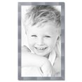 thumbnail image 2 of ArtToFrames 26" x 46" Light Silver Picture Frame, 26x46 inch Silver Wood Poster Frame (WOM-4827), 2 of 7