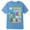 Blue, variant on Gunia 100 Days Of School Shirt Kids Boys Girls Graphic Short Sleeve Tee Shirt School Season Comfortable Casual Round Neck T Shirt Tshirts Tops 1-13 Years