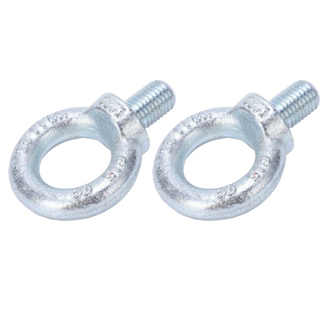 Pernos de anillo de elevación Bling Bling Acero al carbono galvanizado 2 piezas