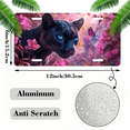 thumbnail image 2 of 1 Pcs 2D Flat License Plate Covers & Frames, Black Panther and Butterfly For Decorative Front, Waterproof For Decoration Aluminum License Plate Covers & Frames Cover For Men Women, 12" X 6", 2 of 7