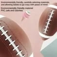 thumbnail image 2 of 7.25 Inch Foam Football Easy Grip Small Kids Youth Size Soft Toddler Brown, 2 of 5