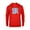 Red, variant on Disney 100 Donald and Daisy Happy Faces D100 - Pullover Hoodie for Adults - Customized-Red