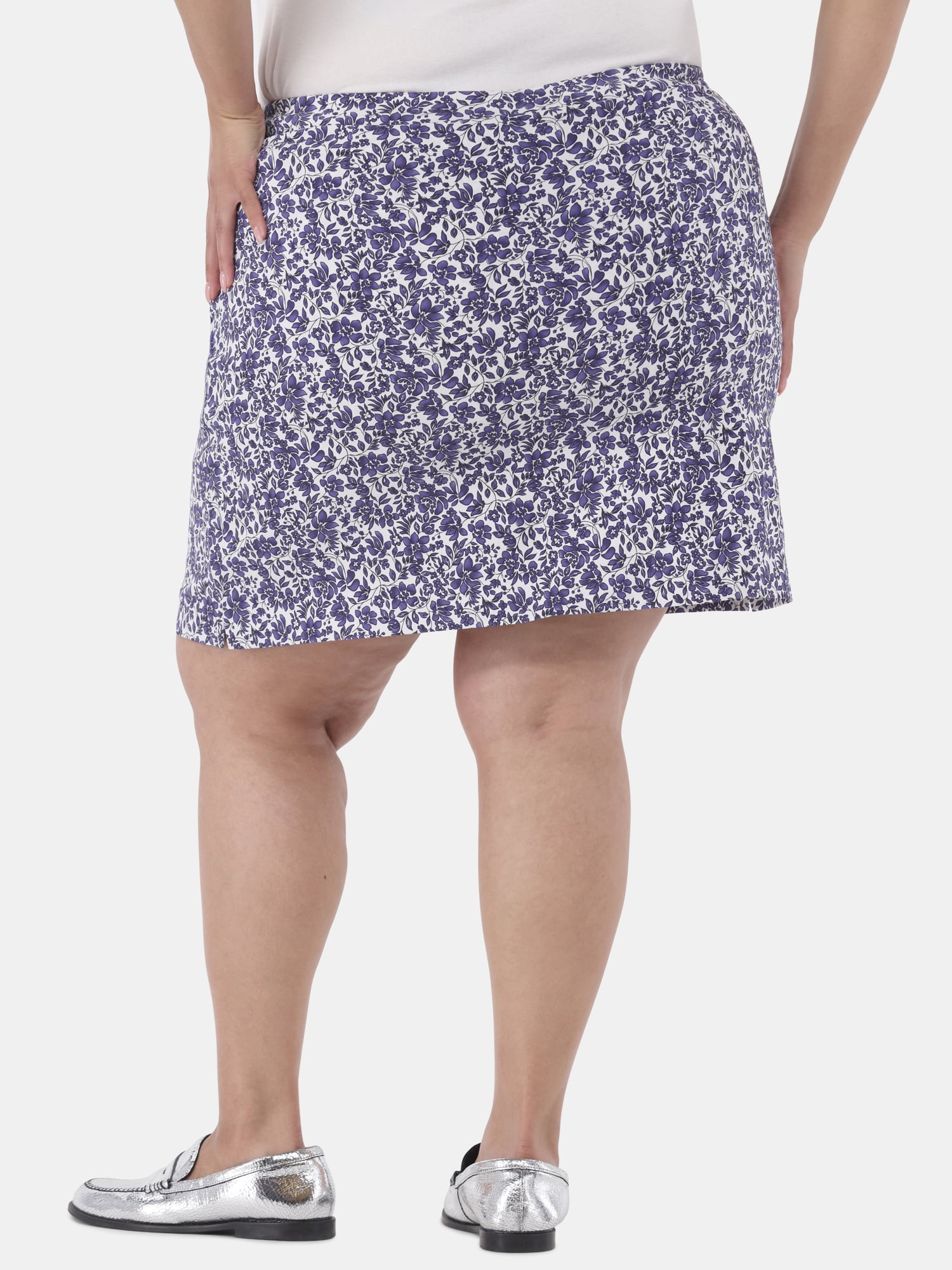 JMS Just My Size by Hanes Women’s Plus Millennium Skort, Sizes 1X-4X