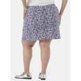thumbnail image 2 of JMS Just My Size by Hanes Women’s Plus Millennium Skort, Sizes 1X-4X, 2 of 5