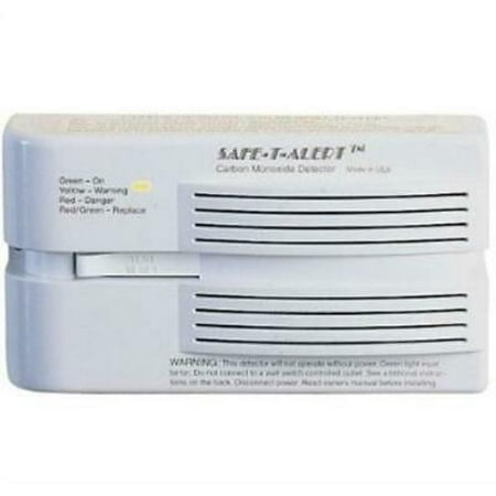 Safe-T-Alert 65-541-WT Surface Mounted RV Carbon Monoxide Detector - (Best Carbon Monoxide Detector For Rv)