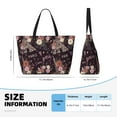 thumbnail image 4 of Xecao Romantic Paris for versatile beach bag for women includes zipper pockets and waterproof material, ideal for vacations and adventures., 4 of 7
