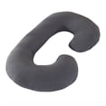 thumbnail image 3 of Topchances Pregnancy Pillow- Full Body C-Shape Maternity Pillow 75*145cm (Grey), 3 of 11
