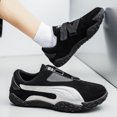 thumbnail image 6 of Men's Velcro Strap Suede Spliced Casual Shoes, 6 of 7