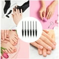 thumbnail image 6 of Unique Bargains Durable Two-in-one Nail Files 6 Pcs Black, 6 of 6