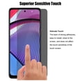 thumbnail image 6 of UZWZW (3+3) for Motorola Moto G Power 5G (2023) Privacy Screen Protector Tempered Glass with Camera Lens Protector, 6 of 7