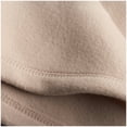 thumbnail image 2 of Comfy Supersoft Fleece Bed Blanket – Lightweight All-Season – King Size – Beige, 2 of 2