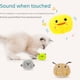 thumbnail image 3 of Pelota de llamada para mascotas, juguete de peluche con sonido, animal de dibujos animados, pelota divertida para gatos, resistente a los arañazos, resistente a las mordeduras, juguete de peluche, 3 of 5