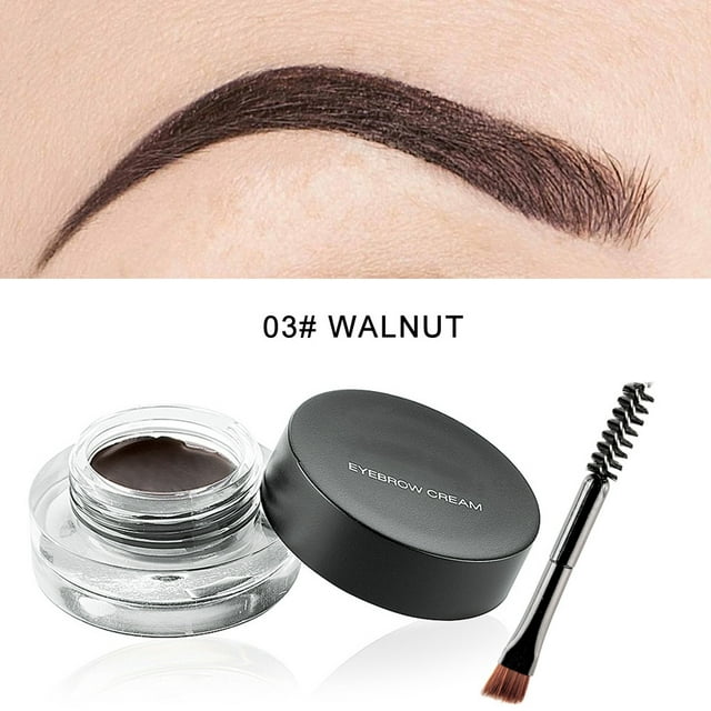 Gel de larga duración para cejas perfectas Crema colorante para cejas resistente al agua y de secado rápido de 12 colores