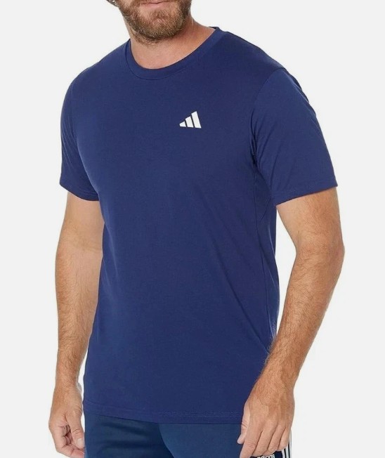 Adidas Men's Athletic Training T-Shirt Blue photo 2