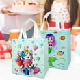 thumbnail image 3 of Wrapables Non-Woven Reusable Gift Bags with Handles for Parties, Birthdays, Favors and Treats (Set of 8), Assorted, 3 of 6