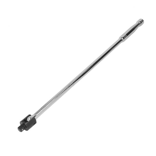 Breaker Bar 1/2in Drive, Breaker Bar CRV Spring Loaded Ball Bearing 180 Degree Driver Head For Nuts And