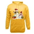 thumbnail image 5 of PNTUTB Men's Casual Solid Color Styling Christmas Graphic Print Long Sleeve Hoodie Drawstring Pullover Sweatshirt with Pocket, 5 of 6