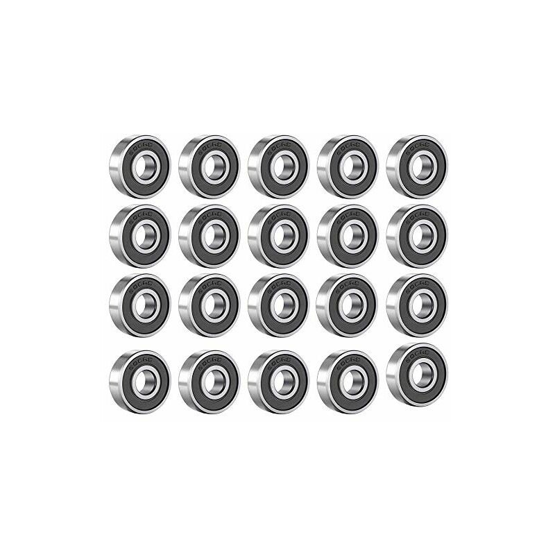 Roulements à Billes 623ZZ Double Blindage - 3x10x4mm - Acier Carbone - Lot De 4 Pièces Neuf