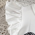 thumbnail image 7 of Toddler Baby Girl Summer Clothes Outfit Funny Letter T Shirt Top Short Set Infant Girl Clothes 6 12 18 months 2T 3T Girls Summer Set 1-4 Years,2-3 Years, 7 of 7