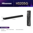 thumbnail image 2 of Restored Hisense 2.0 Channel 120W Soundbar, Bluetooth and Roku Ready TV (HS205G), 2 of 11