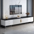 thumbnail image 3 of Floor White Tv Table Mobile Vintage Drawer Mobile Wood Vintage Tv Stand Schedari Shelf Moveis Para Casa Living Room Furniture My Lux Decor Round, 3 of 43