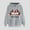 Gray(New), variant on PNTUTB Women's Merry Christmas Letter Print Hooded Drawstring Pullover Casual Long Sleeve Loose Sweatshirts with Pocket