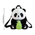 thumbnail image 2 of Plush Backpack, Panda Backpack Bag, Durable Travel Rucksack Lightweight Plush Animals Backpack Purse, 2 of 7