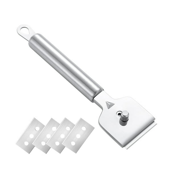 Goxfaca Razor Blade Scraper Stainless Steel Glass Scraper Cooktop