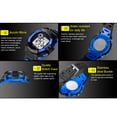 thumbnail image 4 of Reloj Cronógrafo Para Niños, Reloj Digital Para Niños Pequeños Fácil De Leer S Azul Sistema 12 24H Para Niños De 5 A 17 Años, 4 of 7