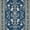 ARF2080-INDIGO BLOOM, variant on DEORAB 8x10 Area Rugs Persian Olive Green Low Pile Lightweight Machine Washable Non Slip Rug for Living Room, Bedroom