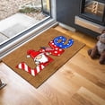 thumbnail image 2 of 16x24IN Indoor Carpet Home Map Floor Mat Non Slip Rubber Mat Mar 4th Of July Front Door Mats Outdoor Non Slip Doormat Rug with Rubber Backing for Indoor Outdoor Entry Floor Washable Waterproof, 2 of 6