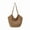 Khaki, variant on Straw Beach Bag for Women - Handmade Raffia Woven Tote Handbag, Summer Mesh Beach Purse for Vacation Holiday