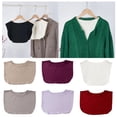 thumbnail image 2 of Giaone Antiexplosion Low Cut Dress Faux Collar Insert Modesty Cover For Women Blouse, 2 of 18