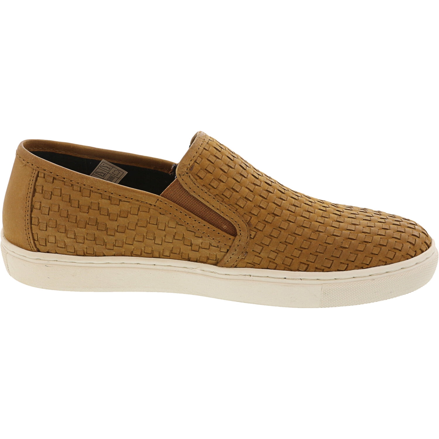 tan steve madden slip ons