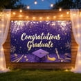 thumbnail image 3 of Congratulations Grad Background 15.75x6.89ft Class of 2026 Graduation Party Decorations Banner, Grad Decor Photography Background for Photo Booth Props Decor, 3 of 3