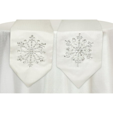 UPC 746427640183 product image for Melrose Gem Snowflake Table Runners - Set of 2 | upcitemdb.com