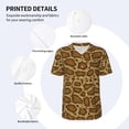 thumbnail image 3 of KLL Snake Skin for Men's Baseball Shirts,Short Sleeve Casual Shirts Button Down Shirt for Men Beach Summer Wedding Shirt-XX-Large, 3 of 7