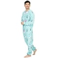 thumbnail image 5 of Footed Pajamas - Llamas Adult Footless Hoodie Chenille One Piece - Adult - Small2X/Dbl Wide (Fits 5'3 - 5'6"), 5 of 5