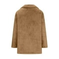 thumbnail image 4 of LSLJS Manteau en Peluche à Manches Longues pour Femmes, Mode Chaud, 4 of 5