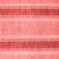 thumbnail image 1 of Ahgly Company Machine Washable Indoor Square Abstract Red Modern Area Rugs, 8' Square, 1 of 4