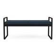 thumbnail image 2 of Pemberly Row Steel and Fabric 2-Seat Bench in Black/Adler Midnight Sky, 2 of 5