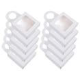 thumbnail image 6 of Hemobllo Portable White Paper Wine Bottle Box with Window for Safe Travel 25Pcs, 6 of 8