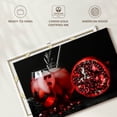 thumbnail image 6 of Elephant Stock Pomegranate Prosecco Cocktail Wall Art - Horizontal Canvas Wall Art - Dining Room Wall Decor - Food And Drink Canvas - Red And Black Decor - 12" x 8", 6 of 8